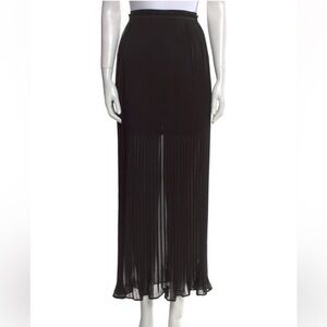 Alice + Olivia Black Maxi Skirt